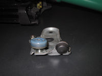 86 87 88 89 Toyota Celica OEM Window Glass Stopper Roller & Metal Bracket - Right