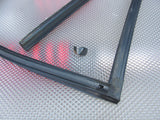 88 89 Honda CRX OEM Exterior Door Window Guide Weather Stripping Rubber Seal - Left