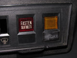 72 73 Datsun 240z OEM Choke & Fasten Seat Belts Light Lamp