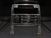 70 71 72 73 Datsun 240z OEM Dash Climate Control Radio Bezel Trim Cover Panel