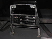 70 71 72 73 Datsun 240z OEM Dash Climate Control Radio Bezel Trim Cover Panel