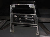 70 71 72 73 Datsun 240z OEM Dash Climate Control Radio Bezel Trim Cover Panel