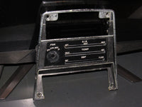 70 71 72 73 Datsun 240z OEM Dash Climate Control Radio Bezel Trim Cover Panel
