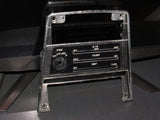 70 71 72 73 Datsun 240z OEM Dash Climate Control Radio Bezel Trim Cover Panel