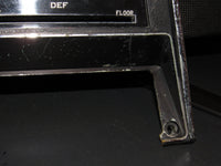 70 71 72 73 Datsun 240z OEM Dash Climate Control Radio Bezel Trim Cover Panel