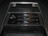 70 71 72 73 Datsun 240z OEM Dash Climate Control Radio Bezel Trim Cover Panel