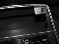 70 71 72 73 Datsun 240z OEM Dash Climate Control Radio Bezel Trim Cover Panel