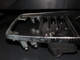 70 71 72 73 Datsun 240z OEM Dash Climate Control Radio Bezel Trim Cover Panel
