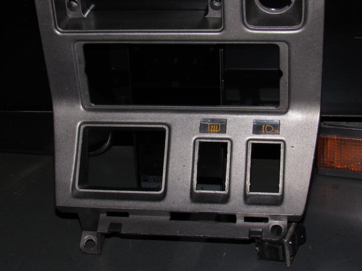 81 82 83 Mazda RX7 OEM Dash Radio Climate Control Bezel Trim Cover Pan ...