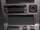 81 82 83 Mazda RX7 OEM Dash Radio Climate Control Bezel Trim Cover Panel