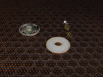 91 92 93 94 95 Toyota MR2 OEM Window Glass Mounting Plate & Washer Ring - Right