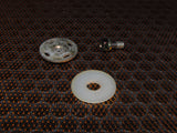 91 92 93 94 95 Toyota MR2 OEM Window Glass Mounting Plate & Washer Ring - Right