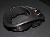 13 14 15 16 Porsche 981 Boxster Cayman OEM Hazard Switch & Clock Bezel Trim Cover