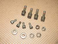 1990-1996 Nissan 300zx Twin Turbo OEM Radiator Upper & Lower Coolant Water Neck - Set