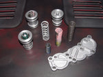 91 92 93 94 95 Toyota MR2 OEM A/T Transmission Accumulator Piston & Spring Cover - 5SFE