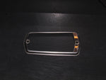 70 71 72 73 Datsun 240z OEM Front Side Marker Light Chrome Bezel Cover - Left