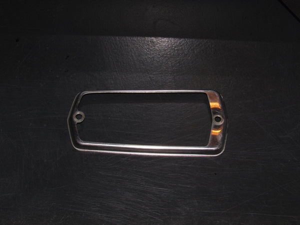 70 71 72 73 Datsun 240z OEM Front Side Marker Light Chrome Bezel Cover - Left