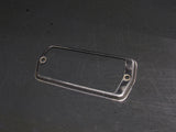 70 71 72 73 Datsun 240z OEM Front Side Marker Light Chrome Bezel Cover - Left