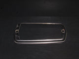 70 71 72 73 Datsun 240z OEM Front Side Marker Light Chrome Bezel Cover - Left