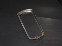70 71 72 73 Datsun 240z OEM Front Side Marker Light Chrome Bezel Cover - Left