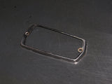 70 71 72 73 Datsun 240z OEM Front Side Marker Light Chrome Bezel Cover - Right