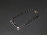 70 71 72 73 Datsun 240z OEM Front Side Marker Light Chrome Bezel Cover - Right