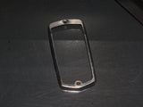 70 71 72 73 Datsun 240z OEM Front Side Marker Light Chrome Bezel Cover - Right