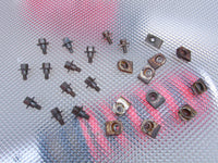 88 89 Honda CRX OEM Front Bumper Cover Lip Mounting Bolts