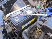 88 89 Honda CRX OEM Battery Tie Down Lock & Rods