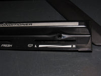 84 85 Toyota Supra OEM Temperature Climate Control Indicator Faceplate Cover