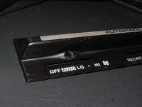 84 85 Toyota Supra OEM Temperature Climate Control Indicator Faceplate Cover