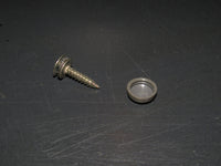 86 87 88 89 90 91 92 Toyota Supra OEM Door Panel Mounting Screw Finish Cap Trim