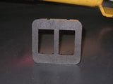 83 84 85 Porsche 944 OEM Hazard Light Defroster Switch Bezel Cover Trim