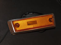 76 77 Toyota Celica OEM Front Side Marker Light Lamp Lens & Bezel - Left