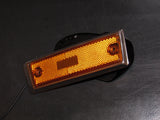 76 77 Toyota Celica OEM Front Side Marker Light Lamp Lens & Bezel - Left