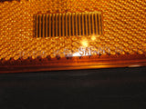 76 77 Toyota Celica OEM Front Side Marker Light Lamp Lens & Bezel - Left