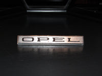 68 69 70 71 72 73 Opel GT OEM Fender Badge Emblem