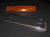 76 77 Toyota Celica OEM Front Side Marker Light Lamp Lens & Bezel - Left