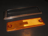 76 77 Toyota Celica OEM Front Side Marker Light Lamp Lens & Bezel - Right