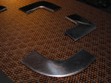 81 82 83 Datsun 280zx OEM Rear Window Glass Corner Moulding Chrome Trim