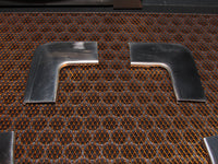 81 82 83 Datsun 280zx OEM Rear Window Glass Corner Moulding Chrome Trim