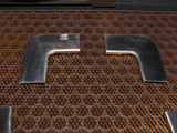 81 82 83 Datsun 280zx OEM Rear Window Glass Corner Moulding Chrome Trim