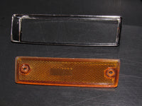 76 77 Toyota Celica OEM Front Side Marker Light Lamp Lens & Bezel - Right