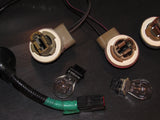 99 00 01 02 03 04 Ford Mustang OEM Tail Light Lamp Bulb Socket & Harness - Left