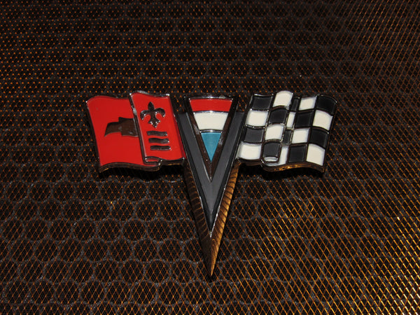 63 64 Chevrolet Corvette OEM Front Nose Emblem Badge