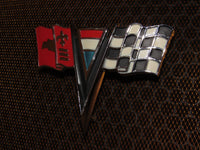 63 64 Chevrolet Corvette OEM Front Nose Emblem Badge