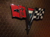 63 64 Chevrolet Corvette OEM Front Nose Emblem Badge