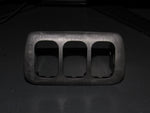 92 93 94 95 96 Honda Prelude OEM Dash Dimmer Cruise & Roof Switch Mounting Bezel Trim Cover