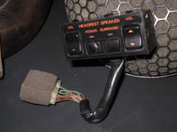 86 87 88 89 90 91 Mazda RX7 OEM Headrest Speaker Volume Switch
