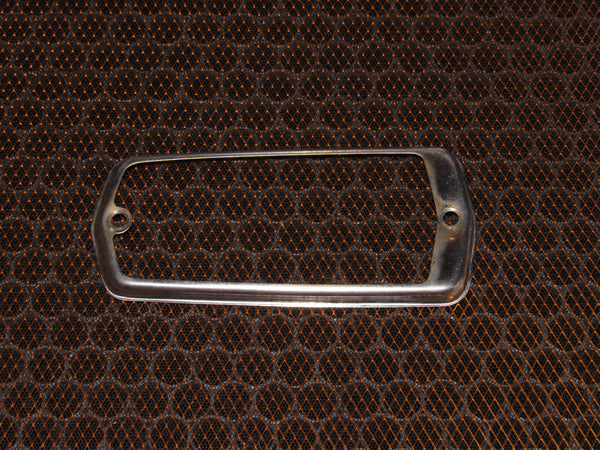 75 76 77 78 Datsun 280z OEM Rear Side Marker Light Lamp Chrome Mounting Bezel